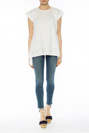 Asymmetrical shirt with ruffle, zdjęcie 2 Asymmetrical shirt with ruffle od Issey Miyake Women